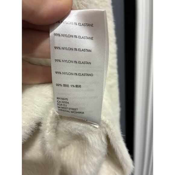 Free People Cream Moonbeam Pullover Fuzzy Soft Sweater- Size - XL- Cream - Picture 9 of 11